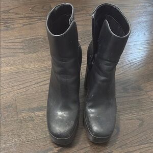 Chunky Black Zara Boots